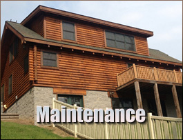  Oriental, North Carolina Log Home Maintenance